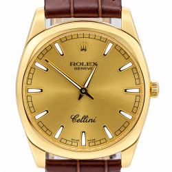 Rolex Cellini 40MM  4243/8 18K Yellow Gold Watch